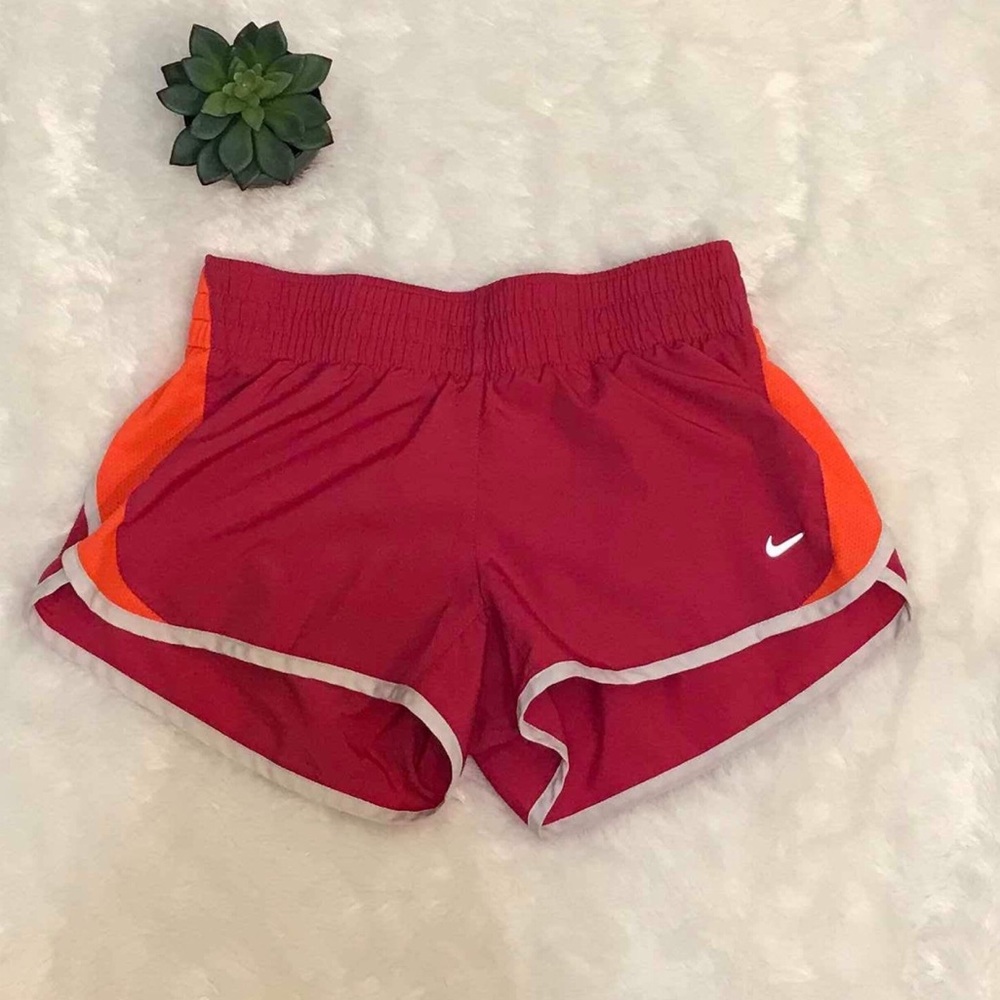 Nike Dri Fit Pink Running Shorts Size Small